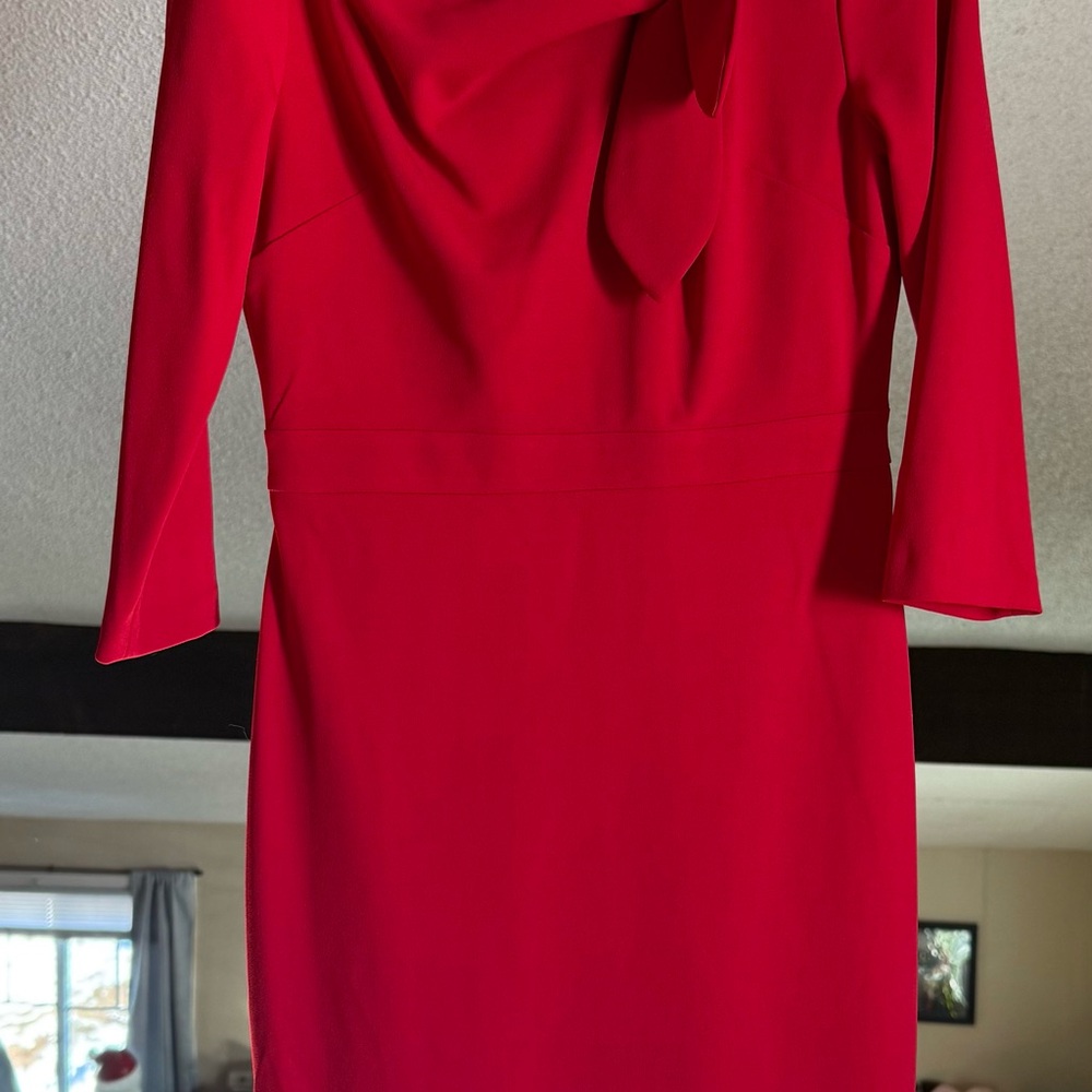 Elegant Red Women's Dress